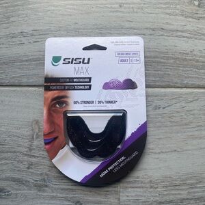 SISU Max Custom-Fit Mouthguard in Black